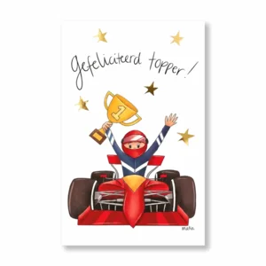 Kaart - Hallmark - Matia Studio - Gefeliciteerd topper! - 15