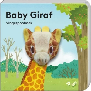 Boek - Vingerpopboek - Baby giraf