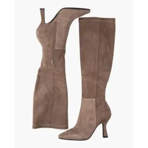 Di Lauro Silvine Taupe Damesboots