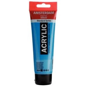 Acrylverf - 564 - Briljant blauw - Amsterdam - 120ml