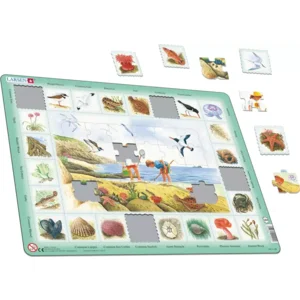 Puzzel - Flora en fauna aan zee - 48st - Karton