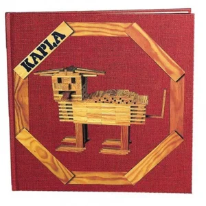 Plankjes - Kapla - Blank - 280st. - In kist - Met rood boek
