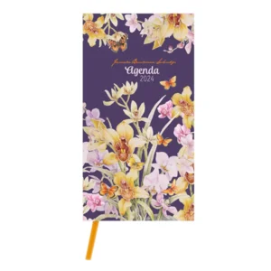 Lady agenda - 2024 - Janneke Brinkman - Orchidee - 9x17cm