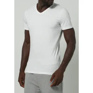 Sloggi Men EverNew Shirt 03 V-Neck - 10154629 - White