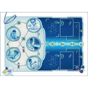 Coöperatief bordspel - Pandemic - In het lab - NL - 8+