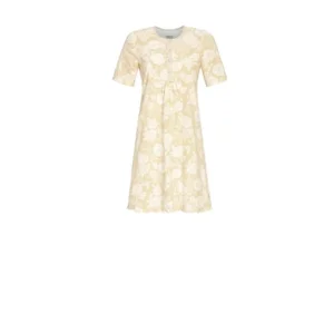 Ringella nachthemd dames: Beige, korte mouw ( RIN.492 )