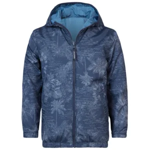Noppies Jongens Blauwe Zomer en Regenjas Rendon Reversible India Ink
