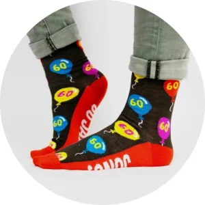 Sokken - 60 Jaar! Eeuwig jong! - Funny socks