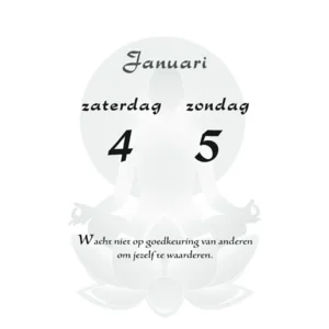 Scheurkalender - 2025 - Boeddhistische wijsheden