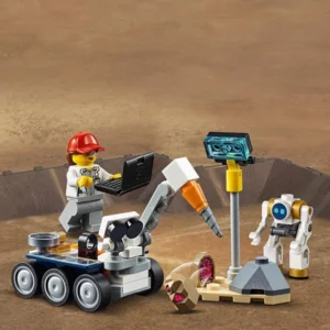 LEGO City - Ruimtevaart Raket Bouwen en Transporteren - 60229 (2de HANDS product)