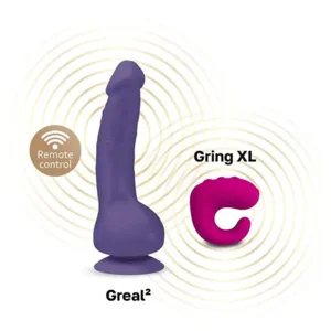 Gvibe Greal 2 Vibrerende Dildo 18 Cm