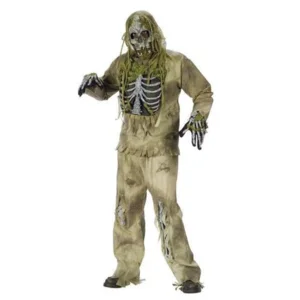 Kostuum - Zombie skelet - One size