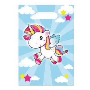 Uitdeelzakjes - Eenhoorn - 8st.