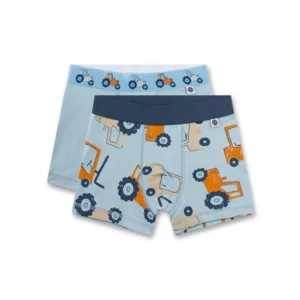 Sanetta Duopack Jongens boxer: Tractor ( SAN.147 )