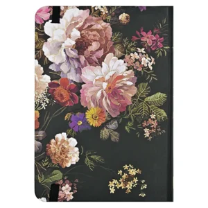 Agenda - 2024 - Compact - 16 Maanden - Nachtelijke bloemen - 12,7x17,8cm
