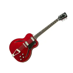 Eastwood Messenger, Semi Hollow Body Guitar, red