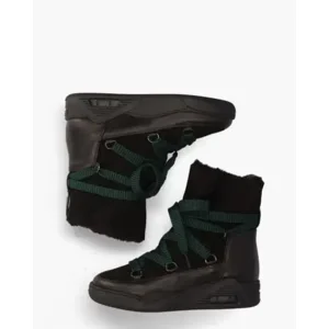 Serafini Moon ZV Zwart Dames Veterboots