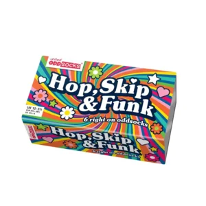 Hop skip funk sokken kinderen 6 verschillende in een doos 30-38 ODDSocks