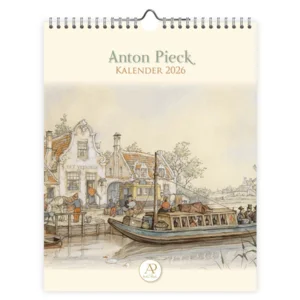 Week kalender - 2026 - Anton Pieck - Het veerhuis - 24,5x31,5cm