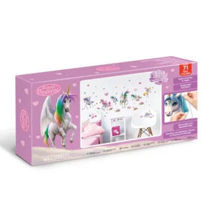 Muursticker set Magical Unicorn- 71 delig