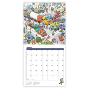 Kalender - 2024 - Jan van Haasteren - 30x30cm