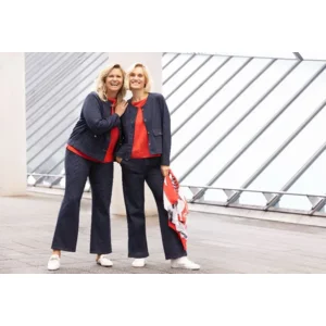 Frank Walder jeans vest: met knopen ( WAL.94 )