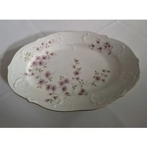 Lindner Bavaria porzellan 	14 Blütenzweig Anna-Maria	Ovale schaal	32 cm	Handarbeid