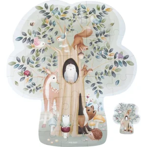 Vloerpuzzel - XL - Forest friends - 37st. - 78x89cm