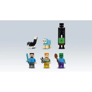 LEGO Minecraft De Watervalbasis - 21134 - (2de HANDS product)