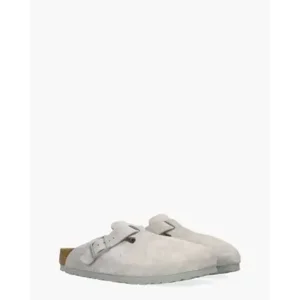 Birkenstock Boston Lichtblauw Damesslippers