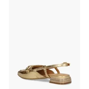 Mjus T98103401 Goud Slingbackloafer