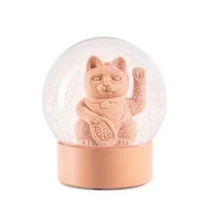 Lucky Cat (origineel) Globe Pink