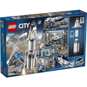 LEGO City - Ruimtevaart Raket Bouwen en Transporteren - 60229 (2de HANDS product)