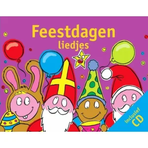 Feestdagenliedjes boekje met CD