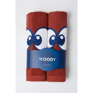 Woody Handdoek Rood Highlander