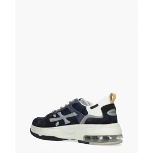 Premiata Drake 403 Blauw Herensneakers