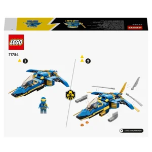 LEGO® 71784 Ninjago Jay's bliksemstraaljager EVO