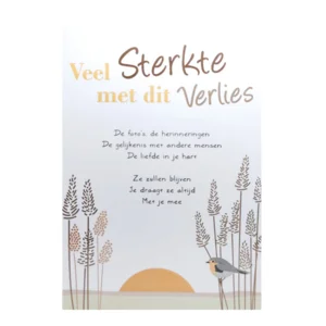 Kaart - Intense - Veel sterkte met dit verlies - TE062-A