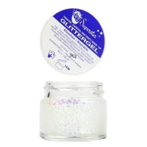 Glittergel - Wit - Parelmoer - 15ml