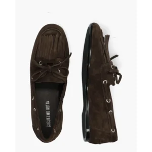 Guglielmo Rotta Santiago Donkerbruin Dames Veterschoenen