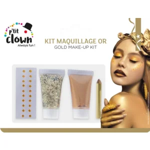 Make‑up Kit Goud – Glitter & Gems – Festival Make‑Up