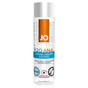 System JO Anaal H2O Glijmiddel Verwarmend 120 ml