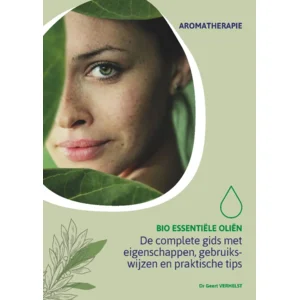 Aromatherapiebox met 12  etherische oliën van La Drome Laboratoire en beslissingsrad.