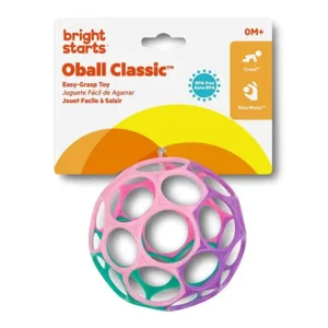 Grijpspeeltje - Oball - Roze/paars