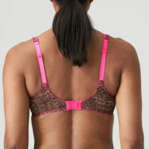 Prima Donna Twist Cafe Plume triangel bh in dierenprint