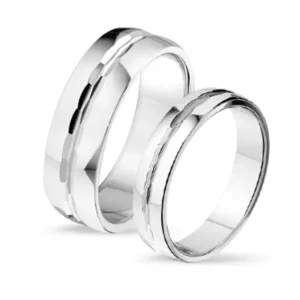 Tresor Zilveren ringen voor hem en haar R 5125 / R 7125