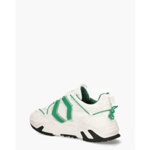 Mikakus New Boom Wit/Groen Herensneakers