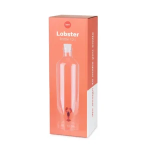 Waterfles Karaf Kreeft 1.2L Glas | Balvi