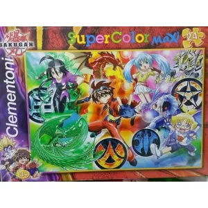 Clementoni Maxi Super Color puzzel - Bakugan - 24 stukjes