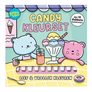 Boek - Kleurboek - Sunny vibes - Candy kleurset